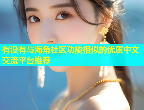 有没有与海角社区功能相似的优质中文交流平台推荐
