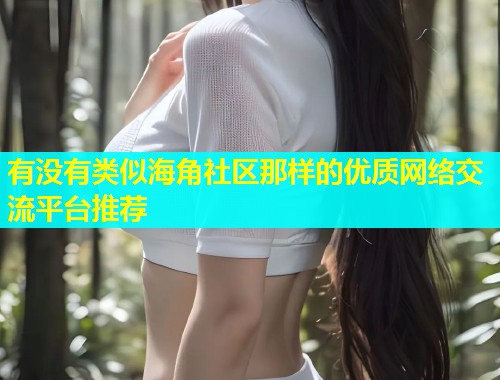 有没有类似海角社区那样的优质网络交流平台推荐